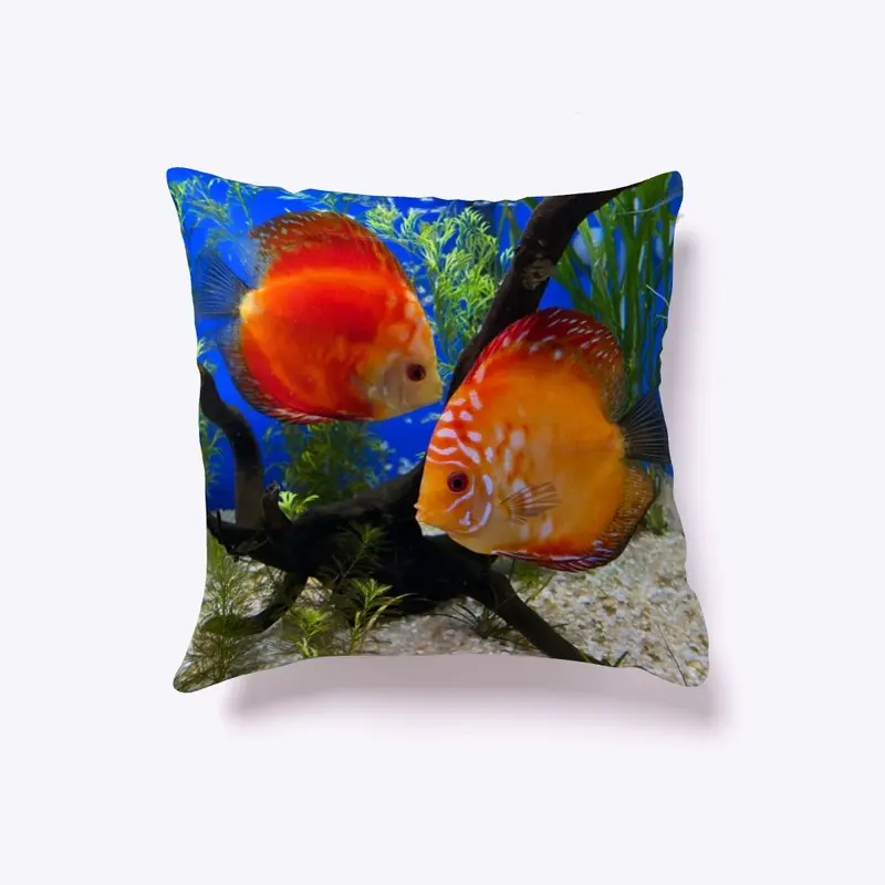 Discus Fish Pillow