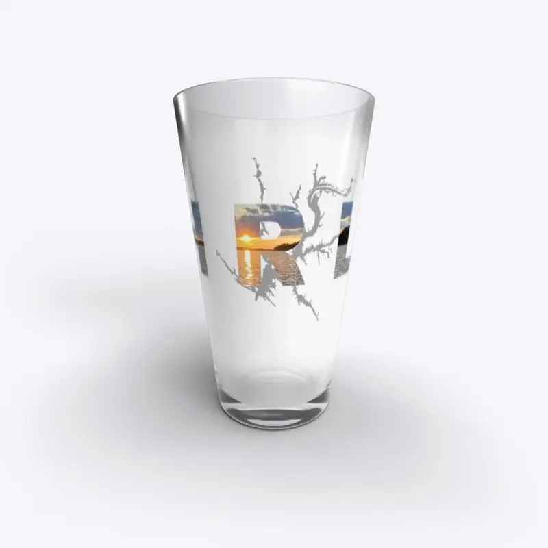 High Rock Lake pint glass 